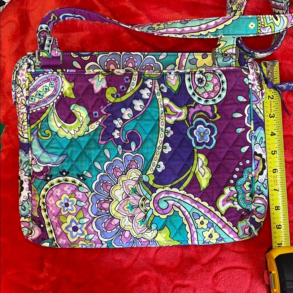 Vera Bradley Purple and Blue Laptop Bag - Picture 10 of 13